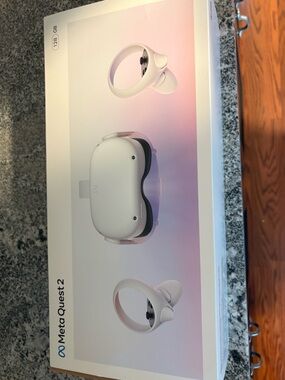 Meta quest two all in one virtual reality headset